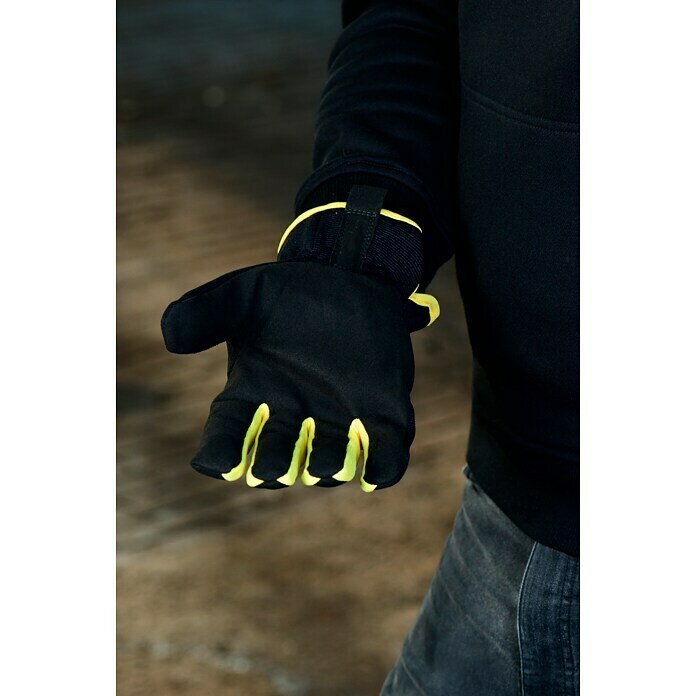 Guide Radne rukavice 765 (Konfekcijska veličina: 8, Crno / žuto)