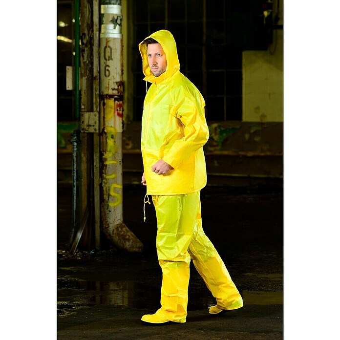 Regenbekleidung (XL, Gelb)