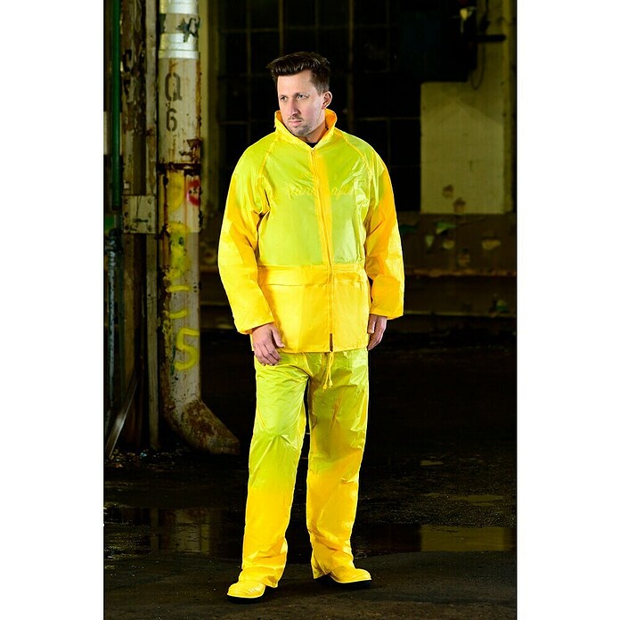 Regenbekleidung (XL, Gelb)