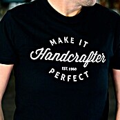 T-Shirt Handcrafter (L, Schwarz)