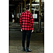 Brandit Flanellhemd (Schwarz/Rot, XL) | BAUHAUS