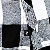 Brandit Flanellhemd (Schwarz/Weiß, XL) | BAUHAUS