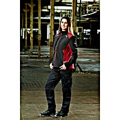 Kübler Pulse Damen-Softshell-Jacke (Schwarz/Bordeaux, XS) | BAUHAUS