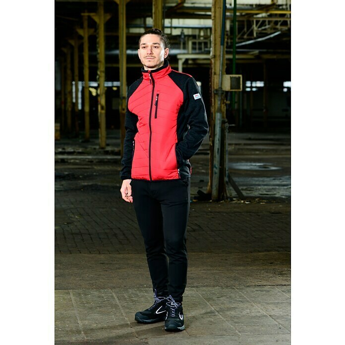 Kübler Weather Hybridjacke (Mittelrot/Schwarz, XS) | BAUHAUS