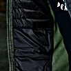 L.Brador Hybridjacke 6090P (Schwarz/Grün, M) | BAUHAUS