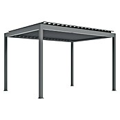 Wismar-NFI Pergola Easy Up (Grau-Grau, 350 x 399,6 x 257 cm, Aluminium) | BAUHAUS