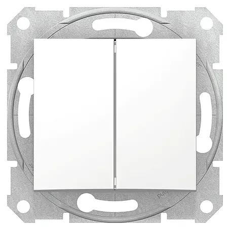 Schneider Electric Sedna Conmutador doble