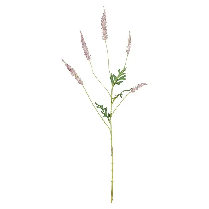 Planta artificial Astilibe - Altura: 81 cm, Fucsia, Plástico - La salvia ornamental rosa delicada añade un toque elegante a cualquier espacio. Perfecta para decoraciones con estilo y arreglos florales.