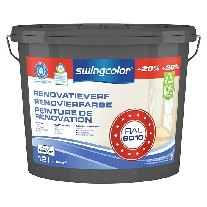 Swingcolor Renovierfarbe RAL 9010