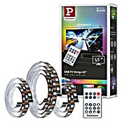 Paulmann Tira LED USB para televisores (Largo: 240 cm, Color de luz: RGB, 4 W) | BAUHAUS