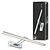 Paulmann Galeria Aplique LED para cuadros (11 W, Blanco cálido, 58,5 x 19 cm, Níquel cepillado)