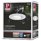 Paulmann LED-Einbauleuchte Calla (Neutralweiß, 1 Stk., IP65, Durchmesser: 90 mm, Weiß) | BAUHAUS