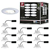 Paulmann Ugradbena LED svjetiljka Calla  (Neutralno bijelo, 10 Kom., IP65, Promjer: 90 mm, Bijela) | BAUHAUS
