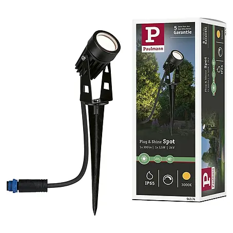 Paulmann Plug & Shine LED-Gartenspot