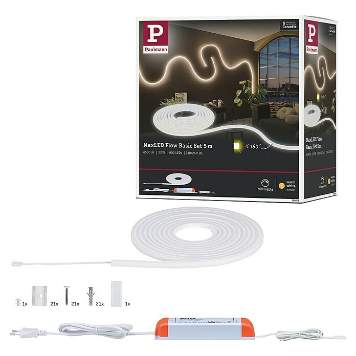 Paulmann MaxLED Led-strip (Lengte: 5 m) | BAUHAUS