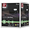 Paulmann Plug & Shine LED-Gartenspot Floor Eco (1,3 W, Silber, Durchmesser: 7 cm, 24 V, IP65)
