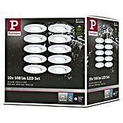 Paulmann Ugradbena LED svjetiljka Calla  (Neutralno bijelo, 10 Kom., IP65, Promjer: 90 mm, Bijela) | BAUHAUS