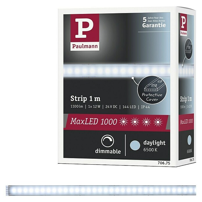 Paulmann LED traka (1 m, Bijele boje dnevnog svjetla, 11,5 W, Područje primjene: Vlažna prostorija)