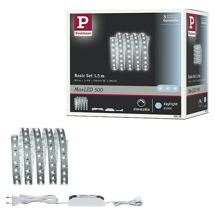 Paulmann LED traka (1,5 m, Bijele boje dnevnog svjetla, 8,5 W)