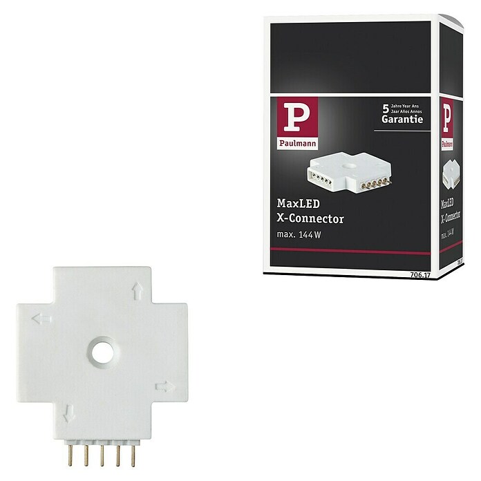 Paulmann Verbinder MaxLED X-Connector (Kunststoff)