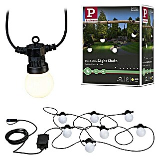 Paulmann Plug & Shine LED-Lichterkette (Außen, Lichtfarbe: Warmweiß, Anzahl Leuchtmittel: 7 Stk.)