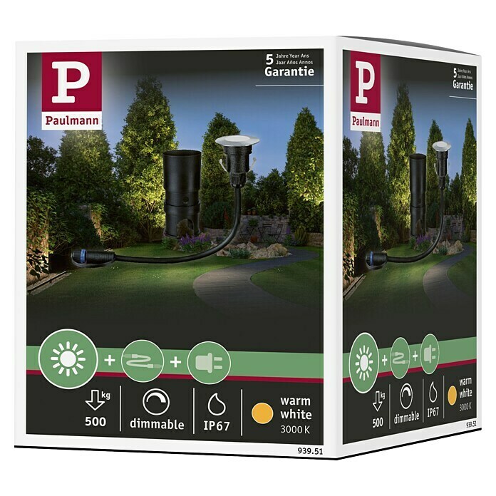 Paulmann Plug & Shine Led-tuinspot (2,5 W, 24 V, IP65)