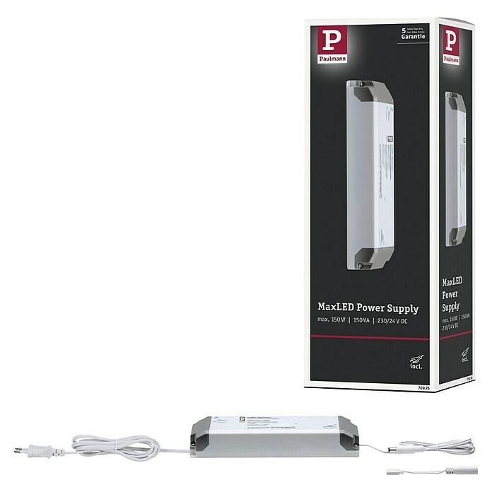 Paulmann MaxLED Alimentación de corriente MaxLED (An x Al: 210 x 34 mm, Blanco) | BAUHAUS