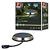 Paulmann Plug & Shine LED-Außenleuchte (6 W, Warmweiß, IP67, Ø x H: 16 x 3,2 cm)