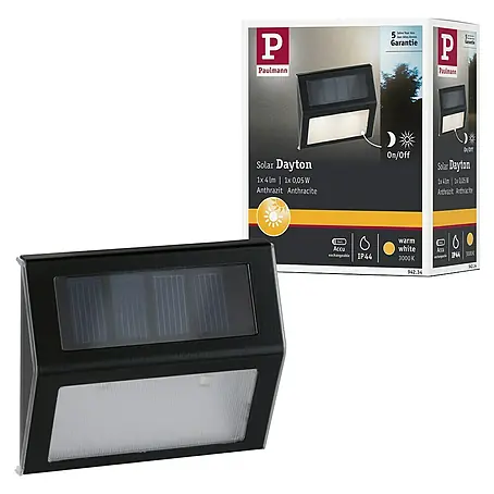 Paulmann  Solar-Außenwandleuchte Dayton