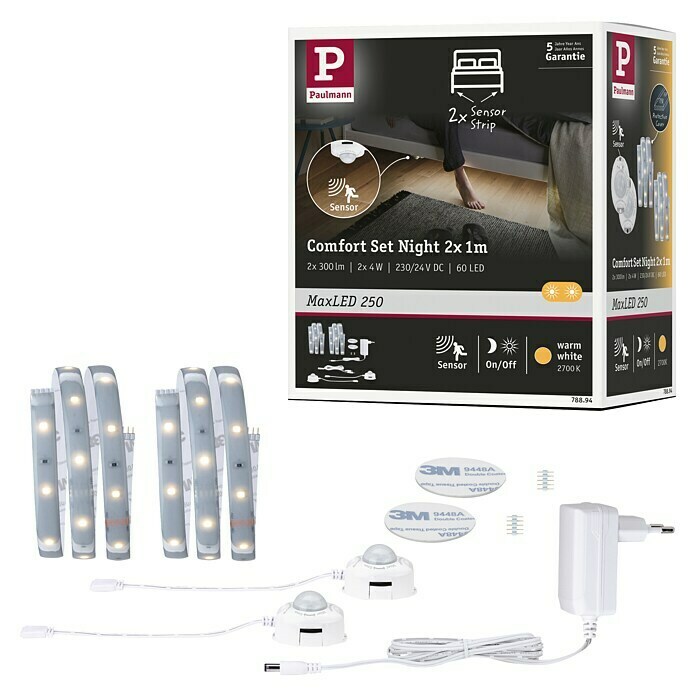 Paulmann Led-strip (Lengte: 100 cm, Lichtkleur: Warm wit, 9 W) | BAUHAUS