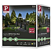 Paulmann Plug & Shine Led-tuinspotsset (3 x 2,5 W, 24 V, IP65, Hoogte: 90 mm)
