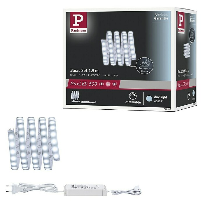 Paulmann LED traka (1,5 m, Bijele boje dnevnog svjetla, 8,5 W, Područje primjene: Vlažna prostorija)