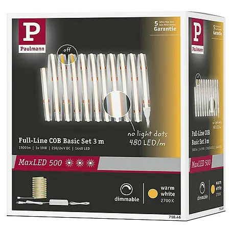 Paulmann MaxLED 500 Verlängerungs-Set Full-Line COB