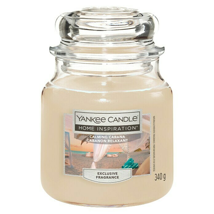 Yankee Candle Home Inspirations Duftkerze (Im Glas, Calming Cabana, Medium) | BAUHAUS