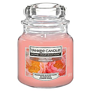 Yankee Candle Home Inspirations Duftkerze (Im Glas, Coral Peony, Small)