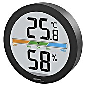 Technoline Digitales Thermo-Hygrometer WS 9418 (Batteriebetrieben, Schwarz, 60 x 15 mm) | BAUHAUS