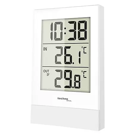 Technoline  Thermometer mit Uhrzeit WS9178