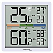 Technoline Digitales Thermo-Hygrometer WS9472 (Batteriebetrieben, Weiß, 70 x 70 x 20 mm) | BAUHAUS