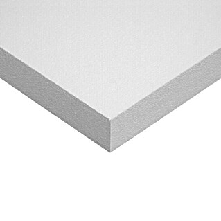Soprema Placa de poliestireno expandido EPS SATE75 (100 x 50 x 8 cm, Poliestireno expandido (EPS), Blanco)