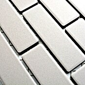 Mosaikfliese Brick Uni CU BR 304 (26,1 x 29 cm, Hellgrau, Matt)