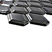 Mosaikfliese Diamant CG MD 5BG (25,2 x 26,5 cm, Schwarz, Glänzend)