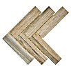 Mosaikfliese Fischgrät CDJ 19HB (26,7 x 34,4 cm, Dunkelbraun, Matt)