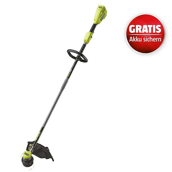 Ryobi ONE+HP Akku-Rasentrimmer RY18LTX38A-0 (18 V, Li-Ionen, Ohne Akku) | BAUHAUS