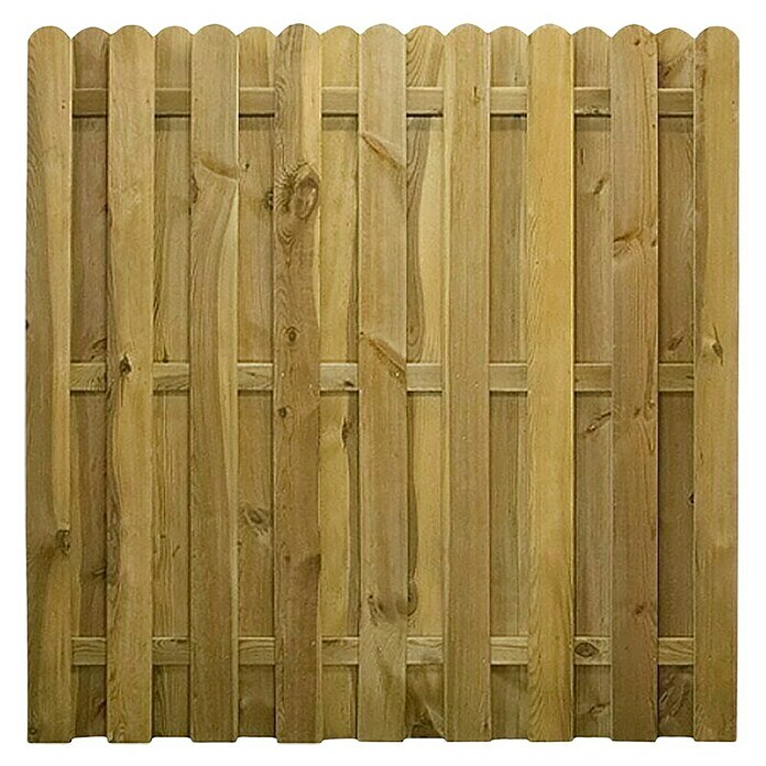 Sichtschutzelement Starnberg (Maße B x H: 180 x 180 cm, Gerade)