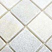 Mosaikfliese Quadrat Ibiza White XNT 42048 (30,5 x 30,5 cm, Weiß, Matt)