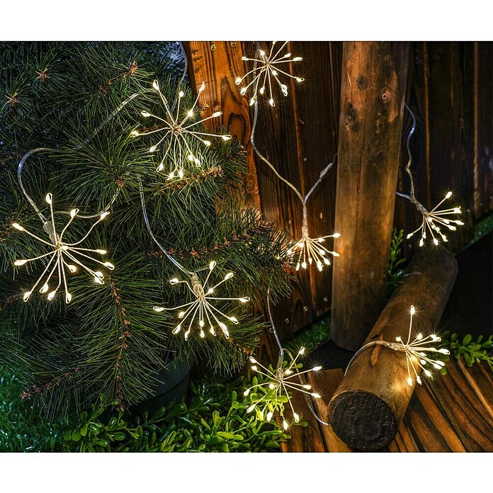 BAUHAUS Solarna svetlobna veriga Fireworks  (Dolžina: 3,4 m, LED) | 3121 - Solarleuchten dekorativ | CAJC - Outdoorleuchten Solar | CAJ - Outdoorleuchten | CA - Beleuchtung | C - Elektro | BAUHAUS