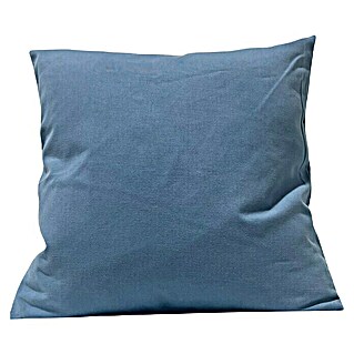 Cojín Basic (Azul, 45 x 45 cm, 100% algodón)