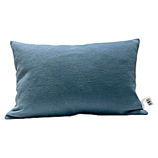 Cojín Pique (Azul, 50 x 30 cm, 100% algodón)