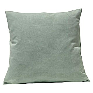 Cojín Basic (Esmeralda, 45 x 45 cm, 100% algodón)