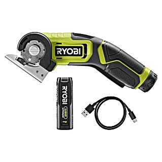 Ryobi 4V USB Akku-Universalschere RCT4-120G (4 V, 1 Akku, 2 Ah)